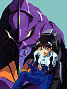 Shinji et son Eva